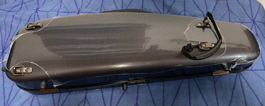 ソプラノサックス フライトケース 未使用 カーボン柄
