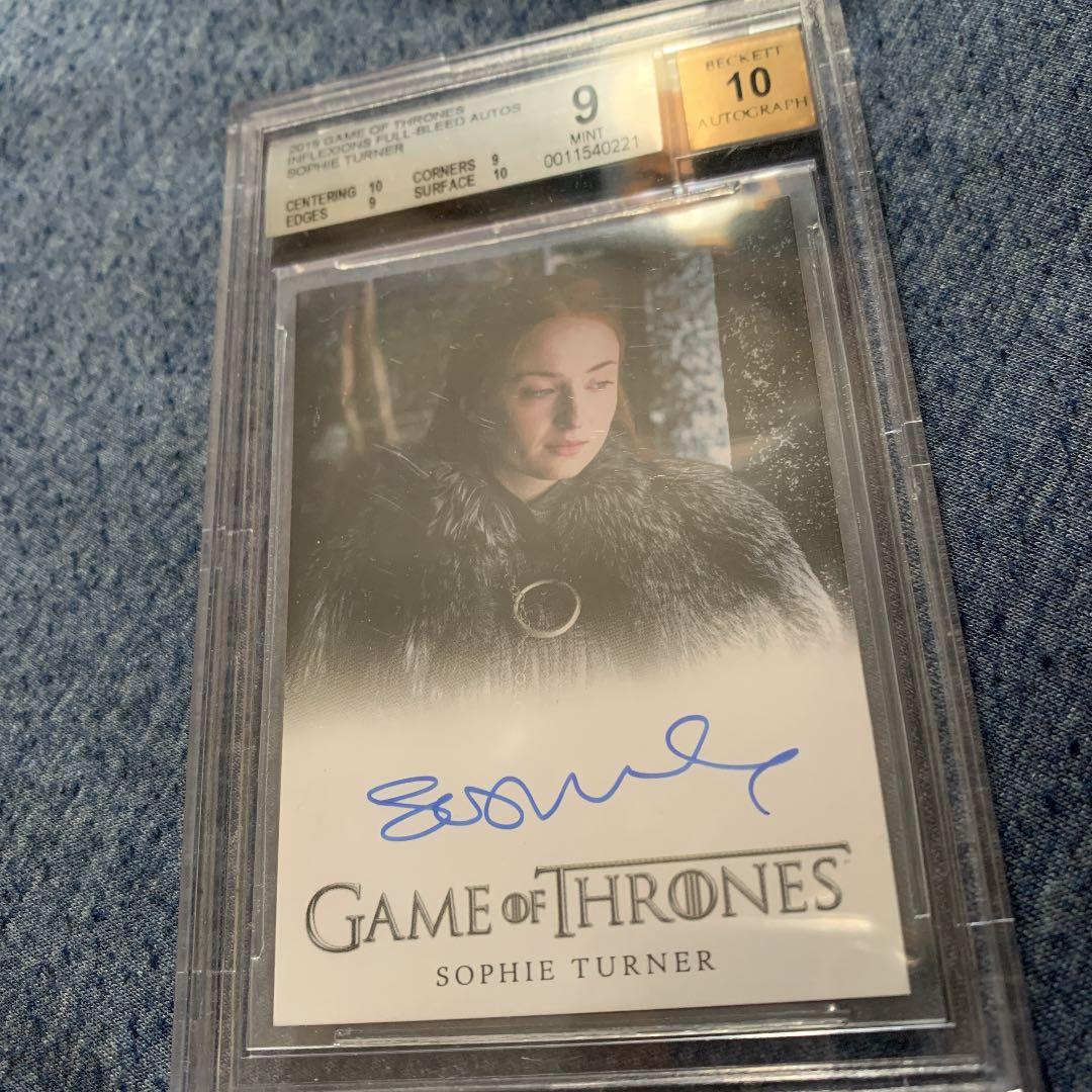 ゲーム・オブ・スローンズ  サンサ・スターク 直筆サインカード