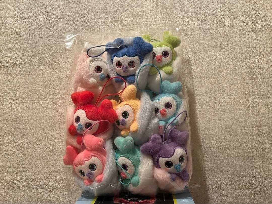 TWICE GIGO LOVELY おくるみマスコット 9個 コンプリートセット