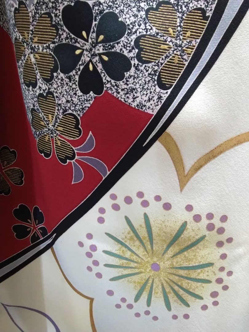 【専用】振袖フルセット、正絹振袖、半襟重ね衿、帯揚げ帯締め、西陣袋帯、長襦袢、H