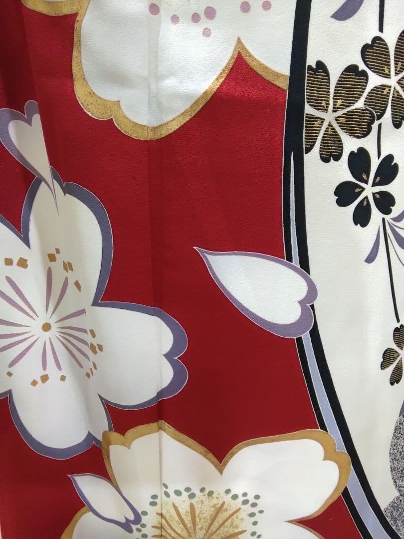 【専用】振袖フルセット、正絹振袖、半襟重ね衿、帯揚げ帯締め、西陣袋帯、長襦袢、H