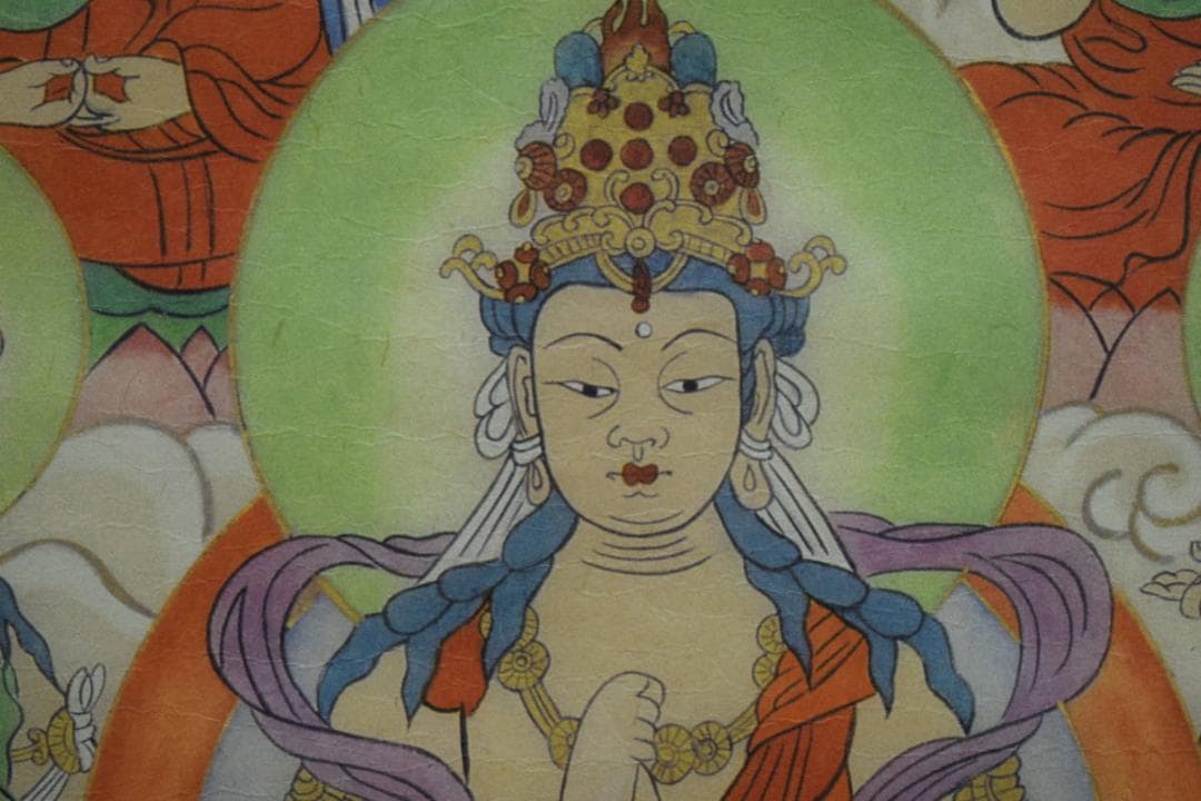 不詳/作者不明/真言宗/弘法大師/十三仏/十三佛/布袋屋掛軸HG-269