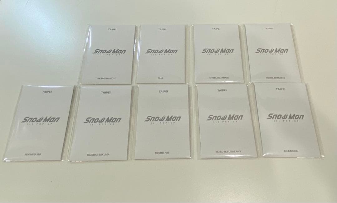 台北店限定　全セット　Man 台湾　ポップアップ スノーマン　19点