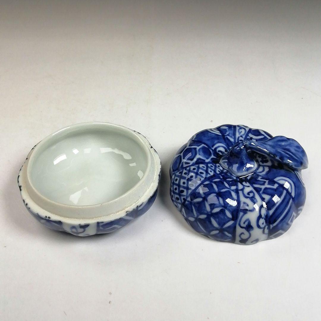 Ｗ９５　香合　『蜜柑　香合』『高野昭阿弥 造』　共箱　茶道具