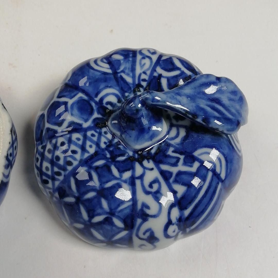 Ｗ９５　香合　『蜜柑　香合』『高野昭阿弥 造』　共箱　茶道具