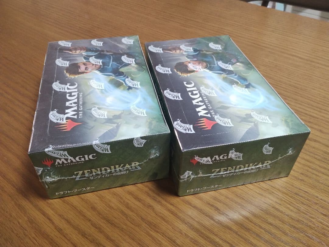 mtg ゼンディカーの夜明け ドラフトブースター ２BOXセット 日本語版