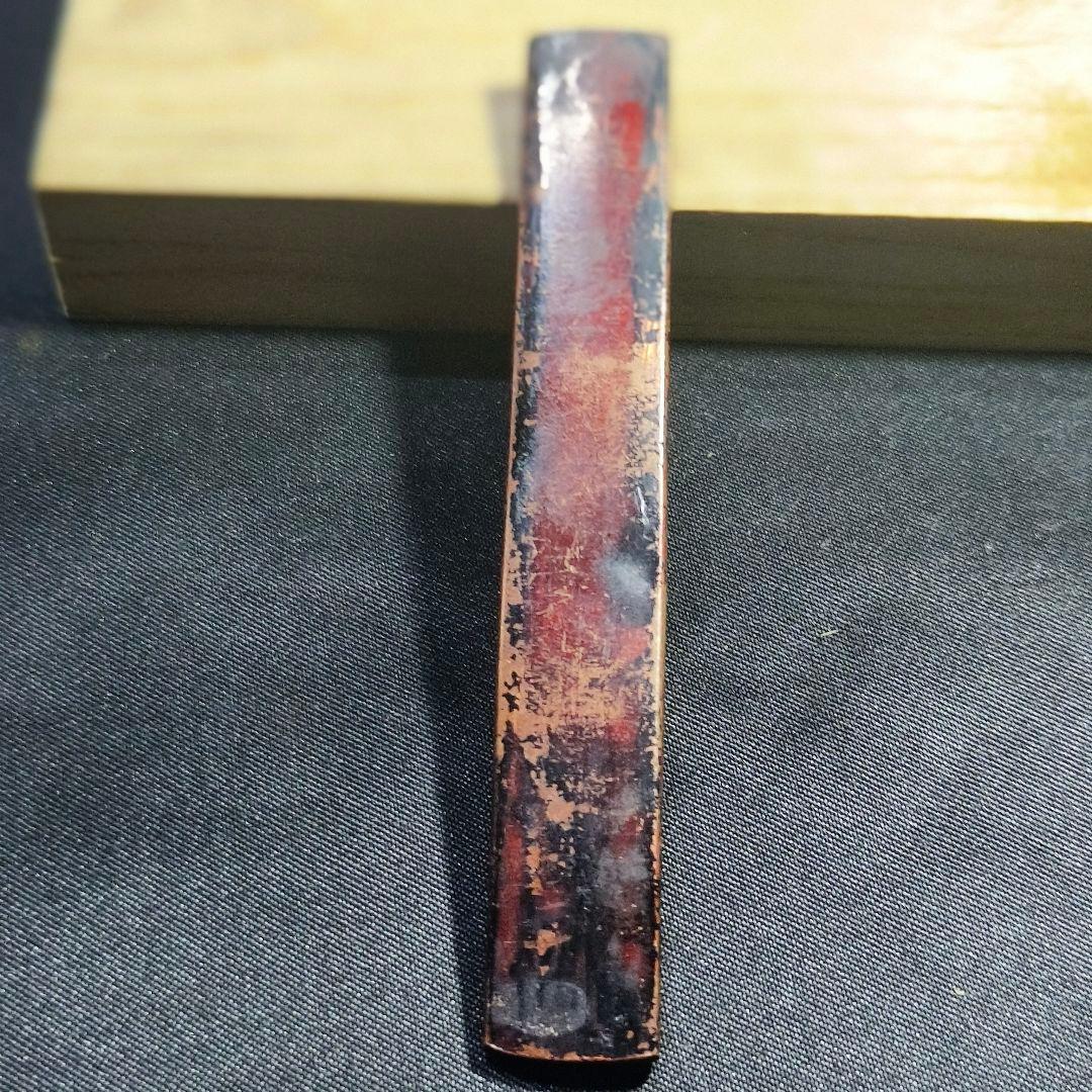 刀剣美術 小柄 南蛮人 江戸骨董 象嵌細工 古美術 蒐集家放出美品 旧家蔵出し