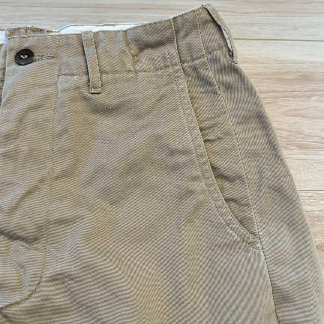 BUZZRICKSON'S × fennica 41カーキ ミリタリーチノ