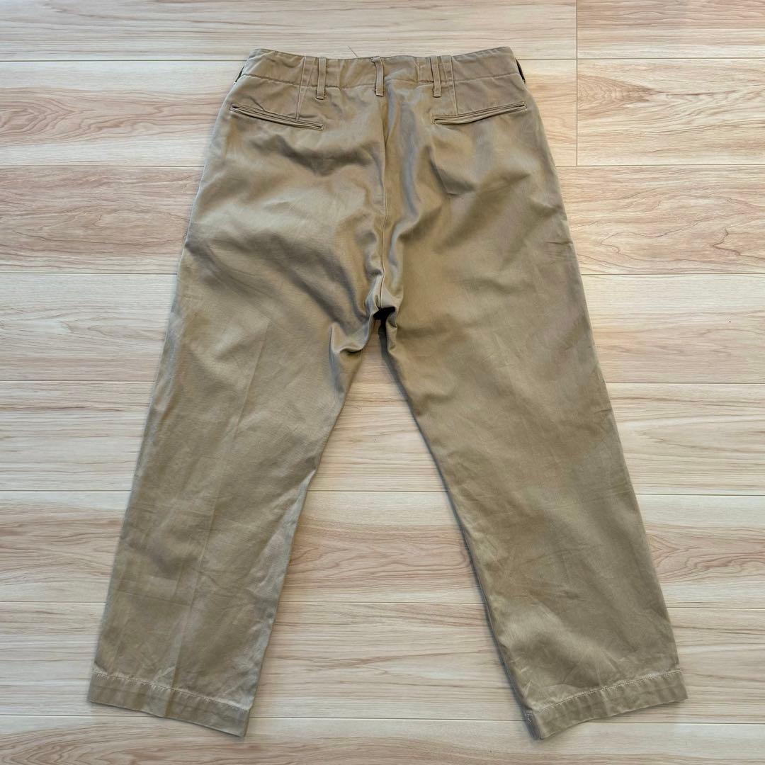 BUZZRICKSON'S × fennica 41カーキ ミリタリーチノ