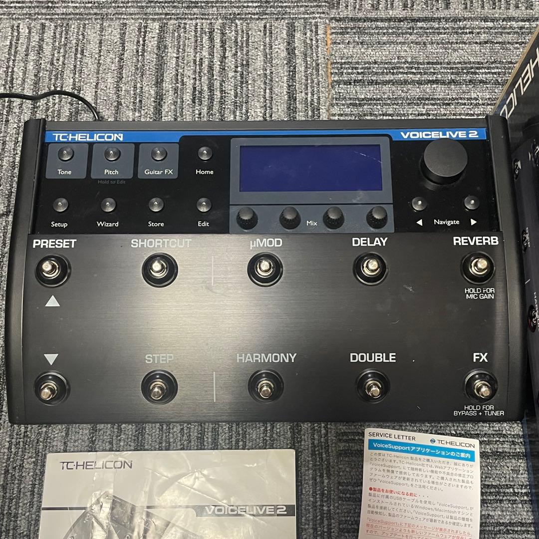 激レア 美品 TC HELICON VOICELIVE2 ボーカルエフェクター