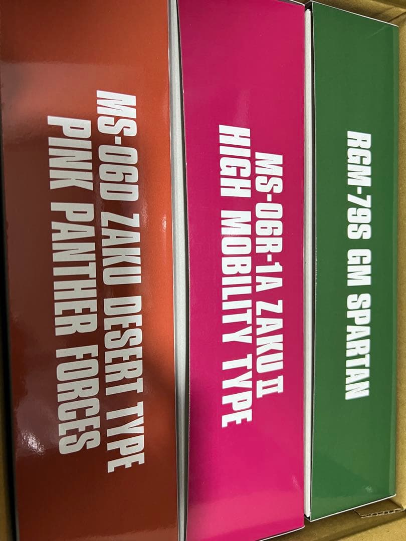 hg HG シャア専用高機動型ザク・ジムスパルタン・ザク ピンクパンサー隊