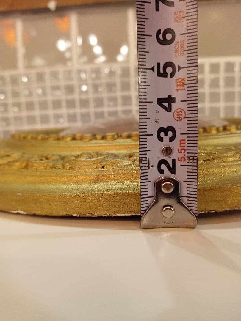 フランス　アンティーク　キリスト像　オブジェ　メダイヨン