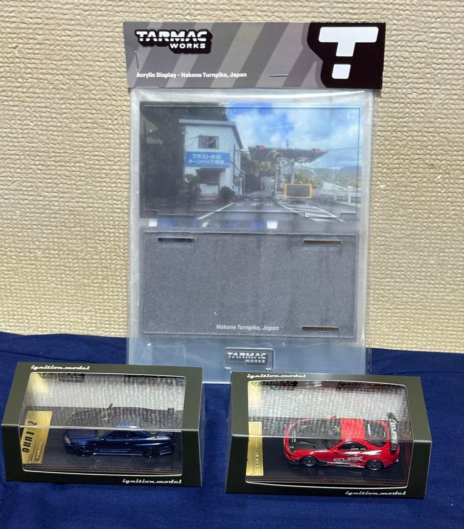 オートサロン限定Ignition Model スープラ&GT-R アクスタセット