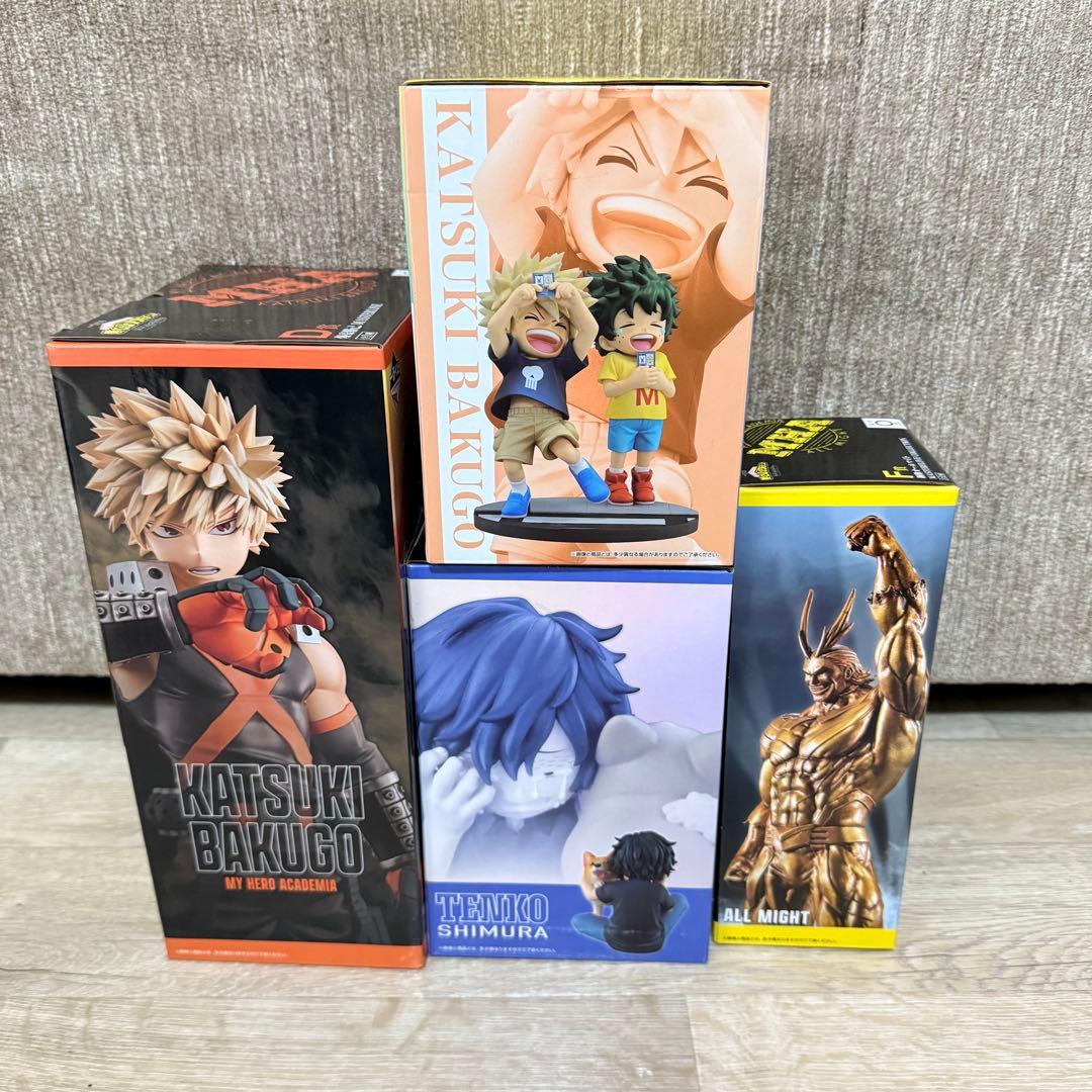 僕のヒーローアカデミア　フィギュア　4点