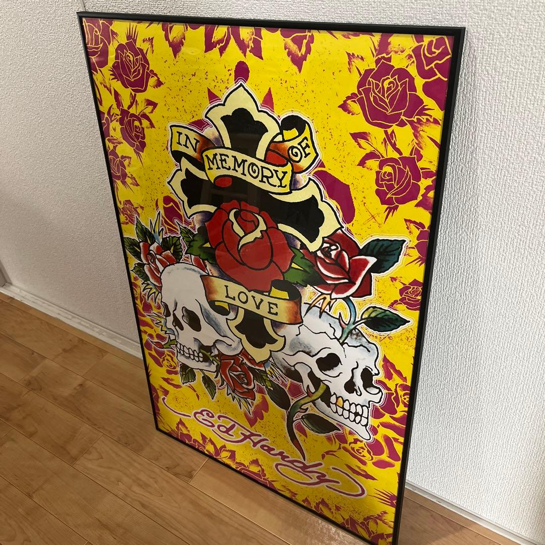 エドハーディ　タトゥー USA スカル　十字架　ドクロ　ビンテージ　アメリカ