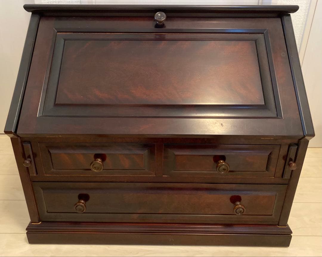 〜12/23AMビンテージライティングビューローライティングデスク床に座るタイプ