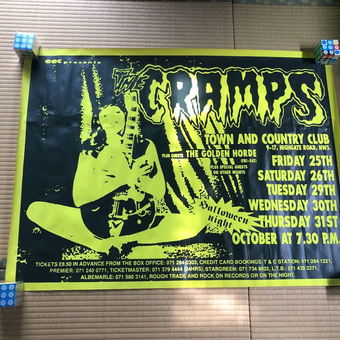 CRAMPS ポスター　ガレージ　パンク