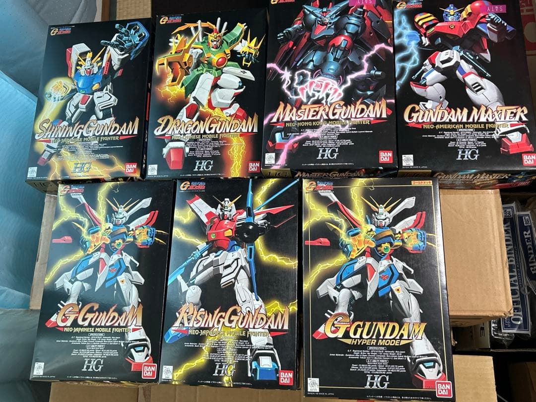 機動武闘伝Gガンダム HG 1/100 7体セット