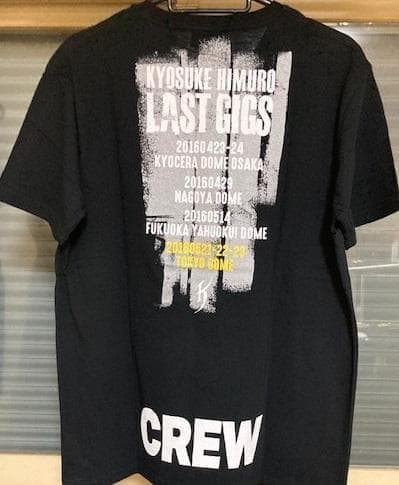 氷室京介 LG! BeatNixスタッフ限定! CREWTシャツ東京B!
