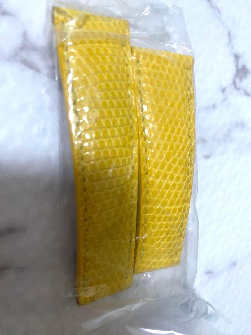 ロレックス　ビーチ　純正　ベルト　イエロー