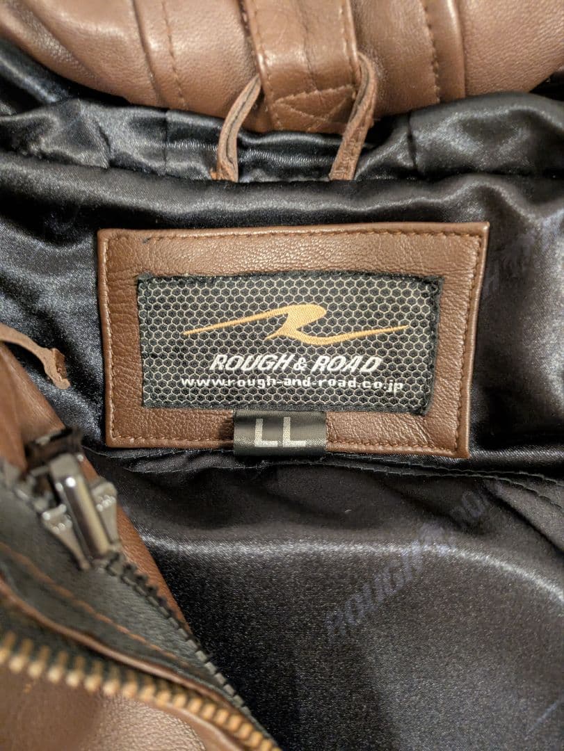 [もいず]ROUGH & ROAD ツーリング レザージャケット