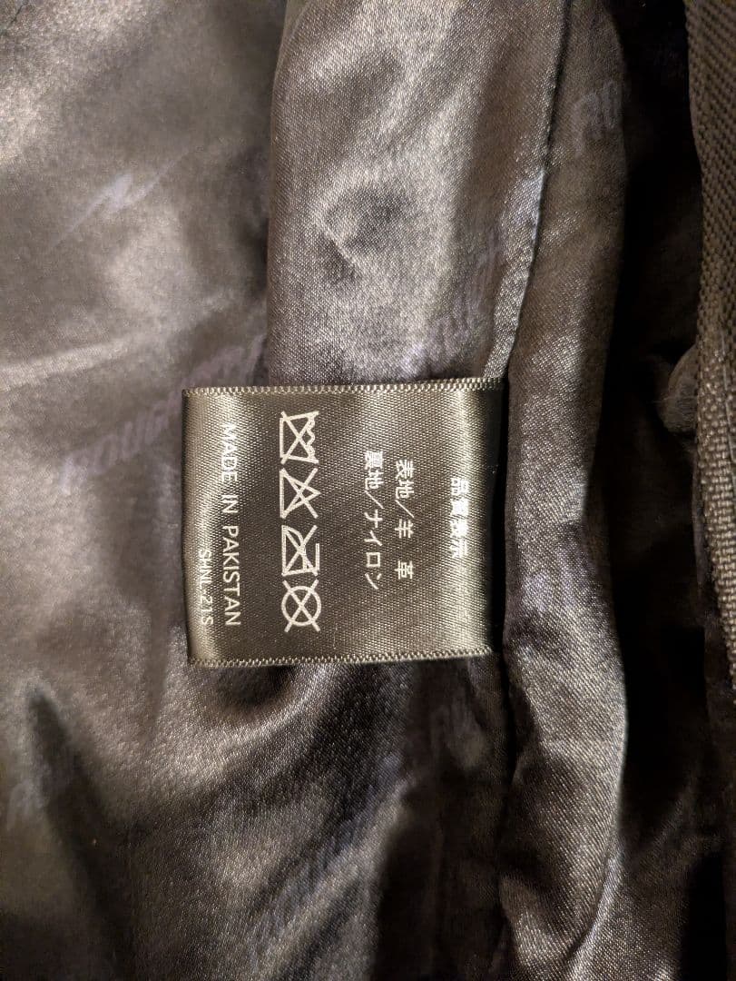 [もいず]ROUGH & ROAD ツーリング レザージャケット