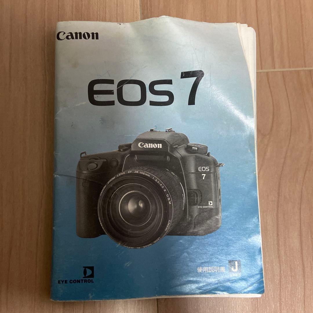 Canon EOS7 カメラ　シャッター式　一眼レフ　フィルムカメラ