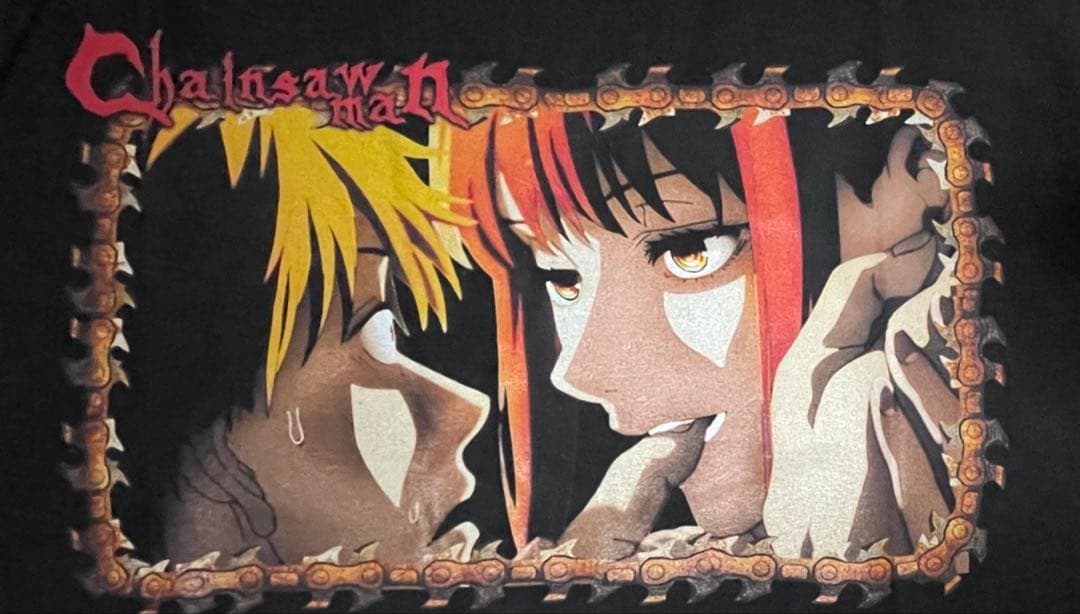 激レア1点のみ チェンソーマン マキマ デンジ Tシャツ アニメ
