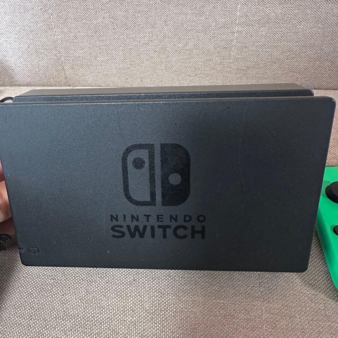 Nintendo Switch 本体 初期型　スマブラ、ACアダプタ付き