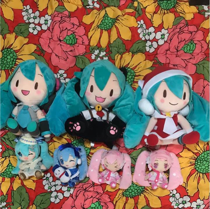 初音ミク[フィギュア・ぬいぐるみ]合計16個