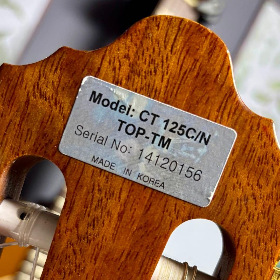 Crafter エレガットギター CT125C-N ケース付き【弦高調整済】