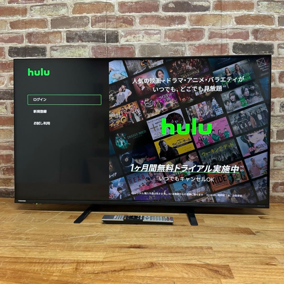 東芝 50V型 4K液晶テレビ 50C350X REGZA ネット動画アプリ対応