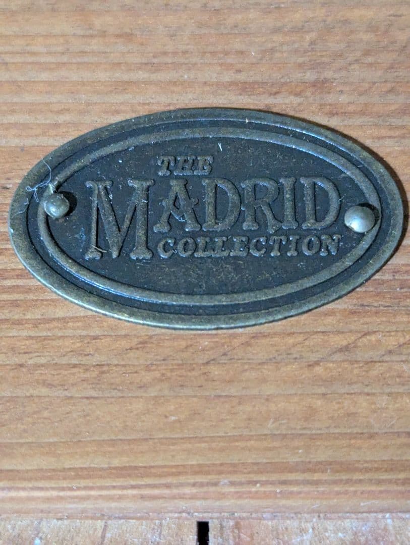 【マドリッドコレクション】木製宝箱 木箱 おもちゃ箱 コンテナ アンティーク風