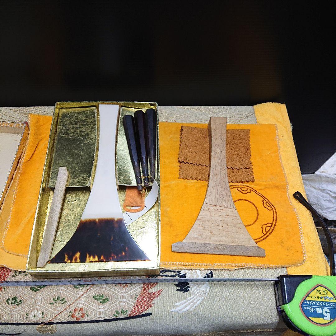 新品、津軽三味線用べっ甲バチ一枚甲