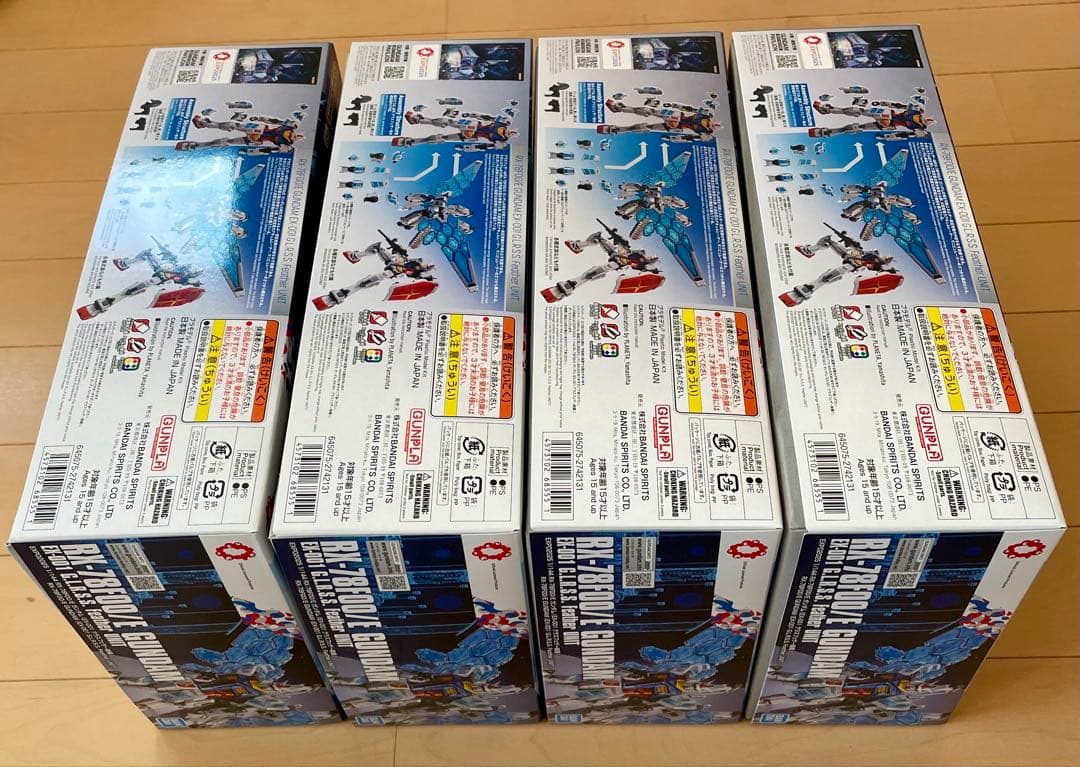 新品未使用　EXPO2025 1/144 RX-78F00/Eガンダム4セット