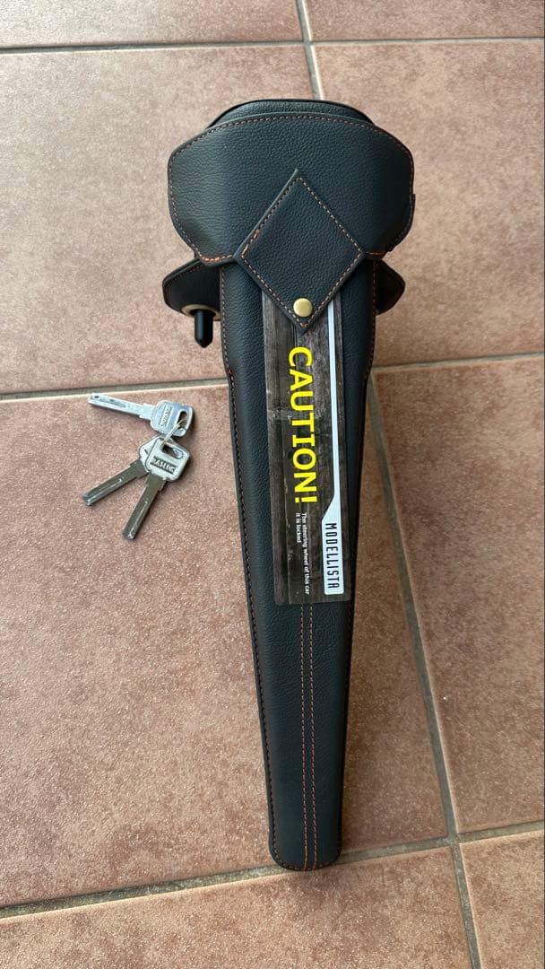 TRD モデリスタステアリングロック 鍵3本付き プラド ランクル ハイエース