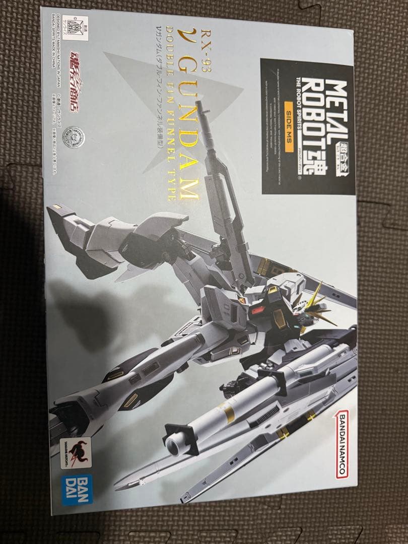 L ROBOT魂SIDE MSRX-9νガンダムダブルフィンファンネル