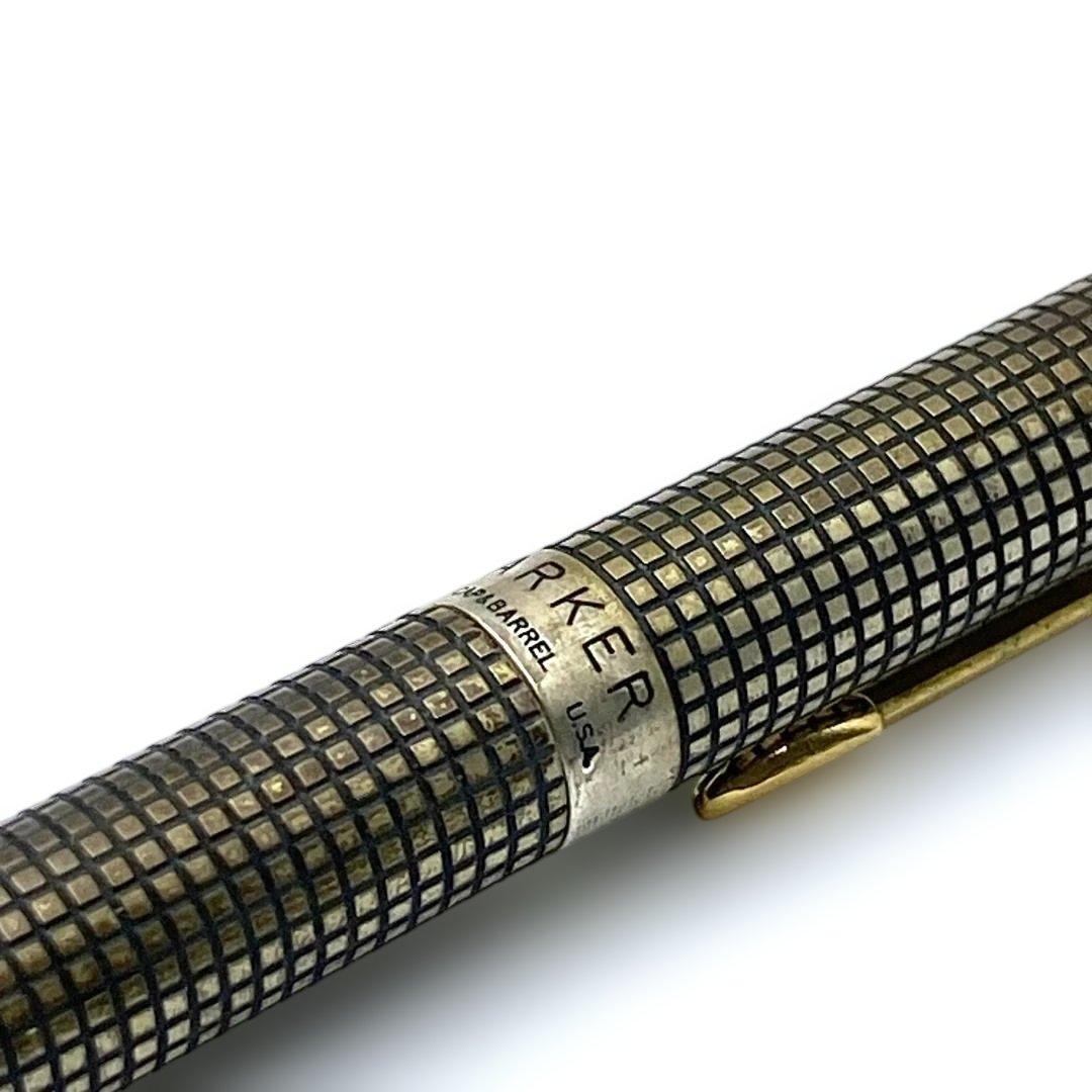 純銀製 PARKER パーカー STERLING SILVER ボールペン