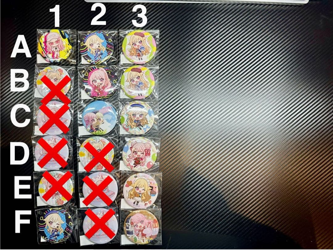 ヒメヒナ 缶バッジ 4ページあります ばら売り