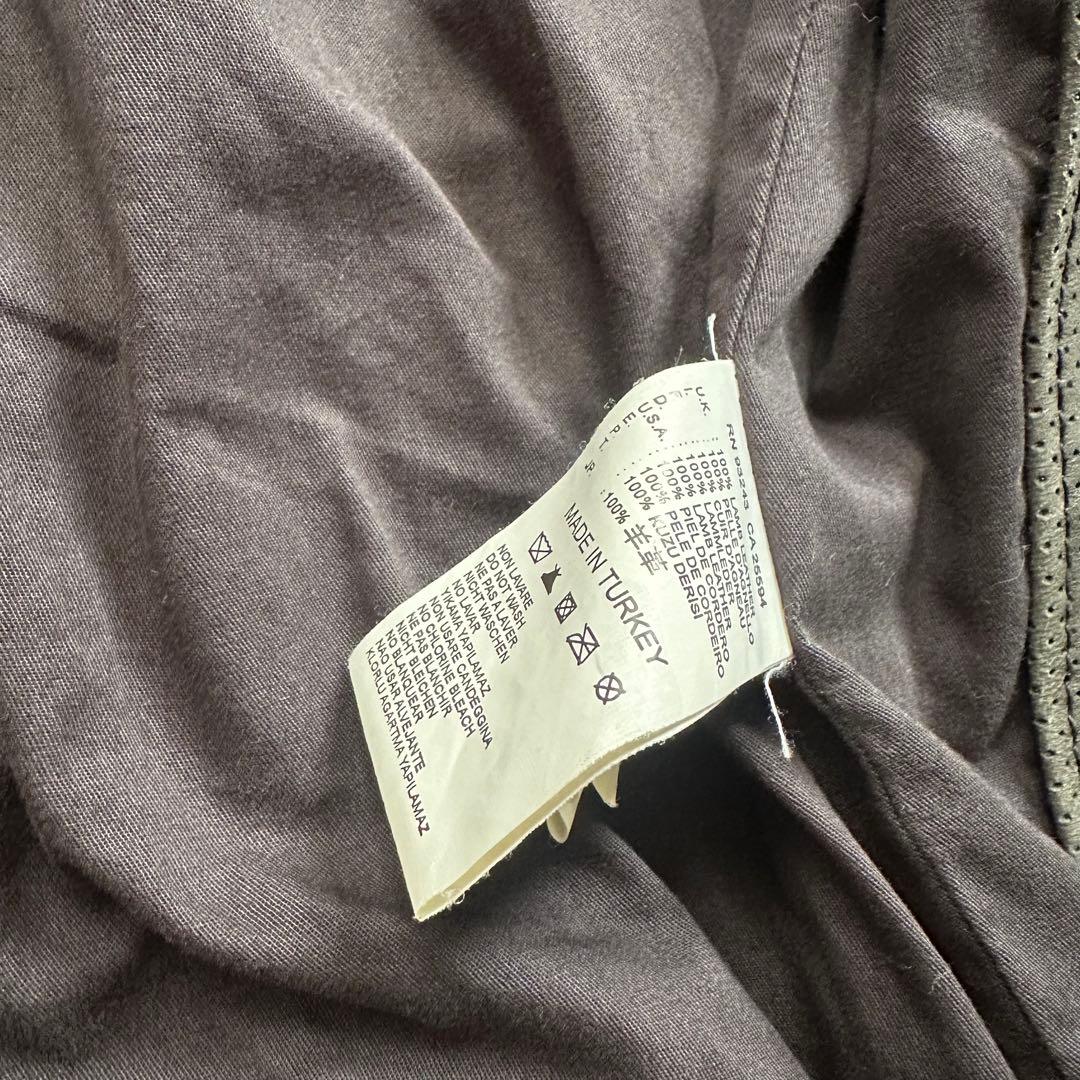 ジャケット・アウター 00s diesel Sheepskin Leather Jacket