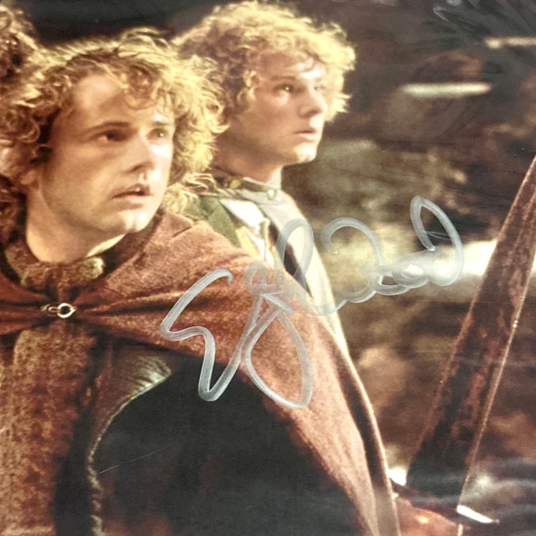 ロードオブザリング 直筆サイン 4枚組 ポートレート イライジャ・ウッド