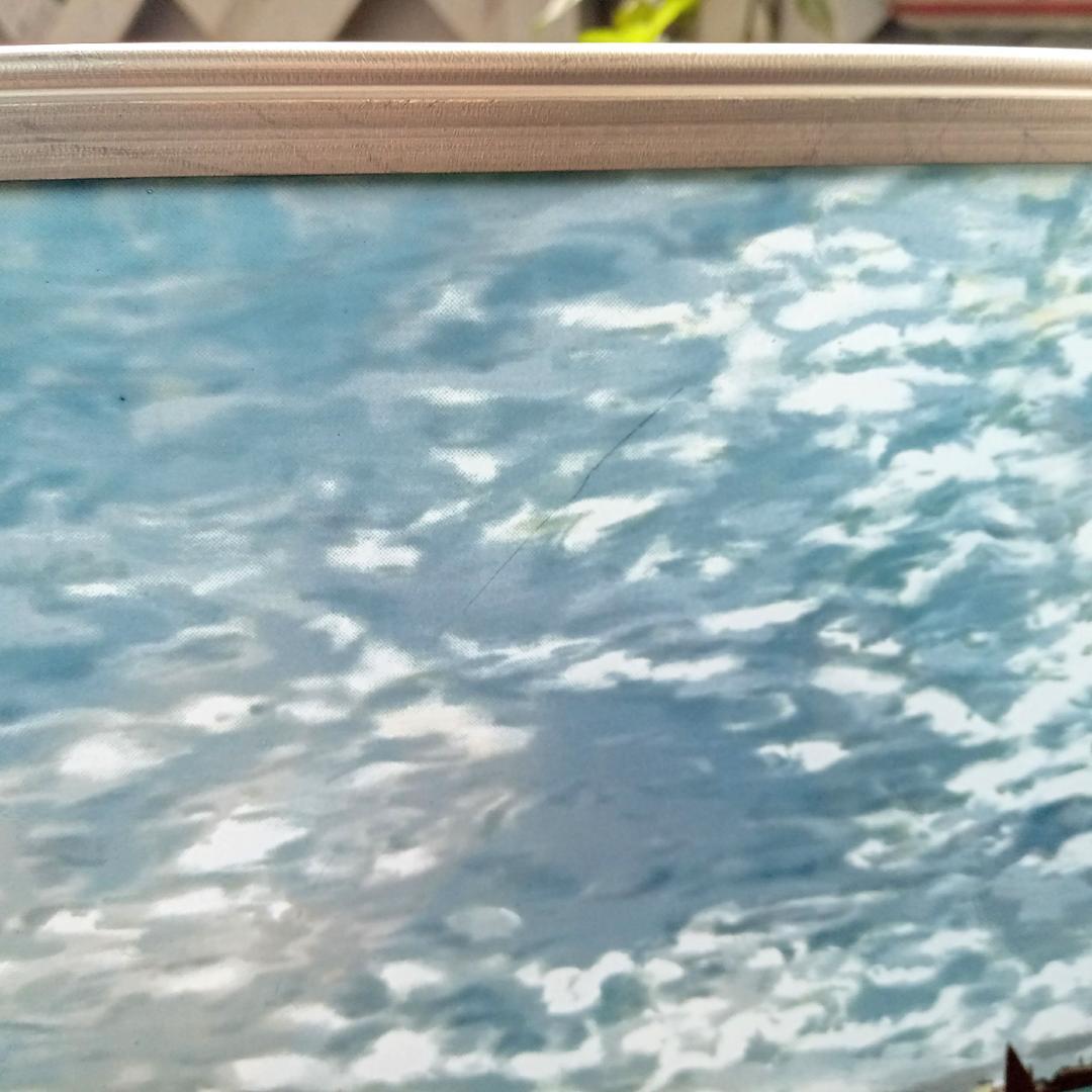 モネ ステンドグラス サン＝タドレスの海岸 1867 グラスマスターズ社