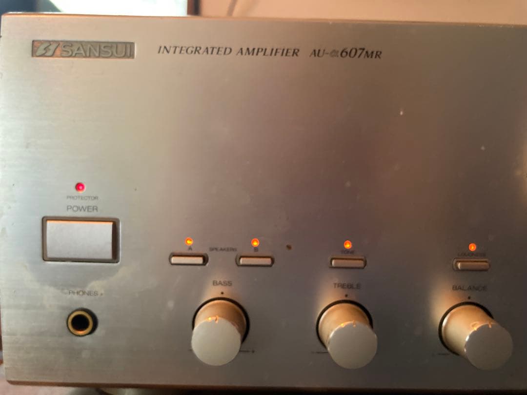 SANSUI AU-α607MR インテグレーテッドアンプ　※ジャンク品