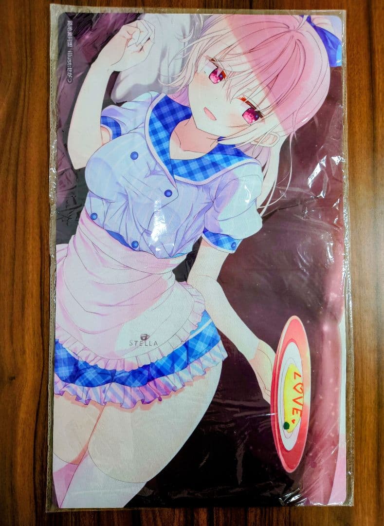 喫茶ステラと死神の蝶 明月栞那 プレイマット 路地裏同盟 ゆずソフト