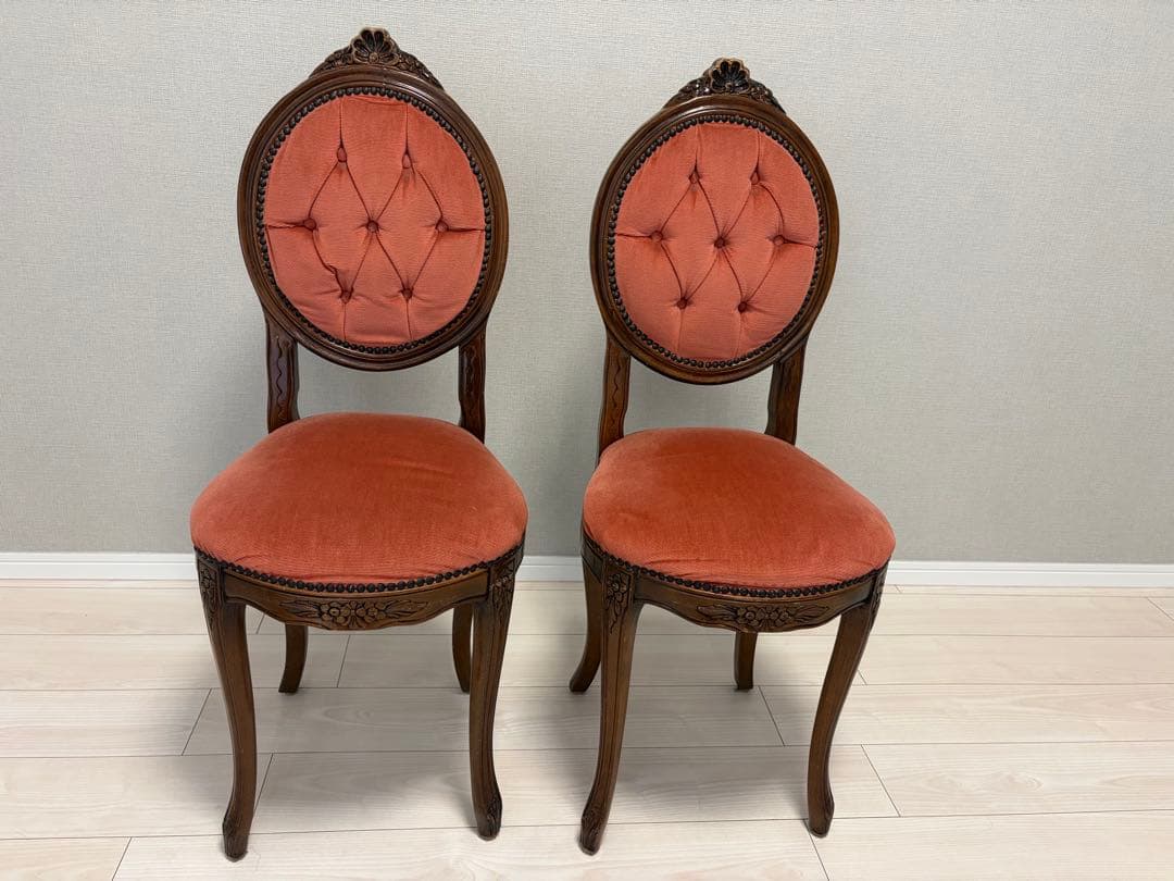 クラシック木製椅子1脚