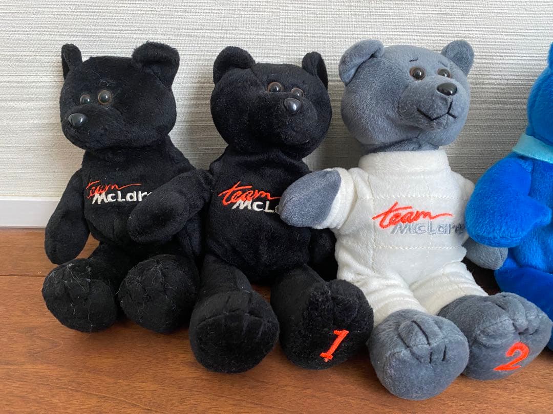 F1 マクラーレンチーム ベア 9種セット