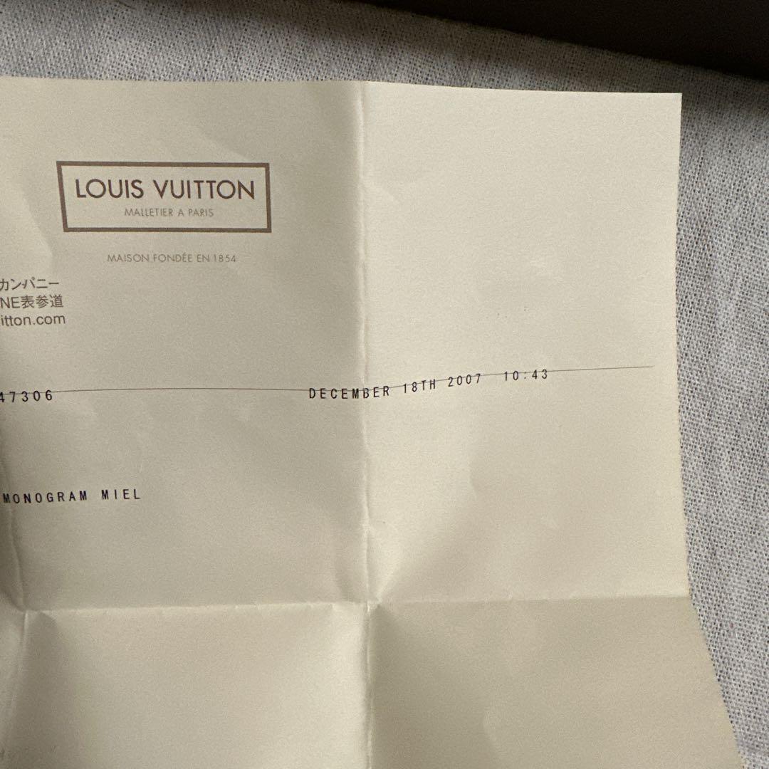 LOUIS VUITTON : ミンク100％　マフラー