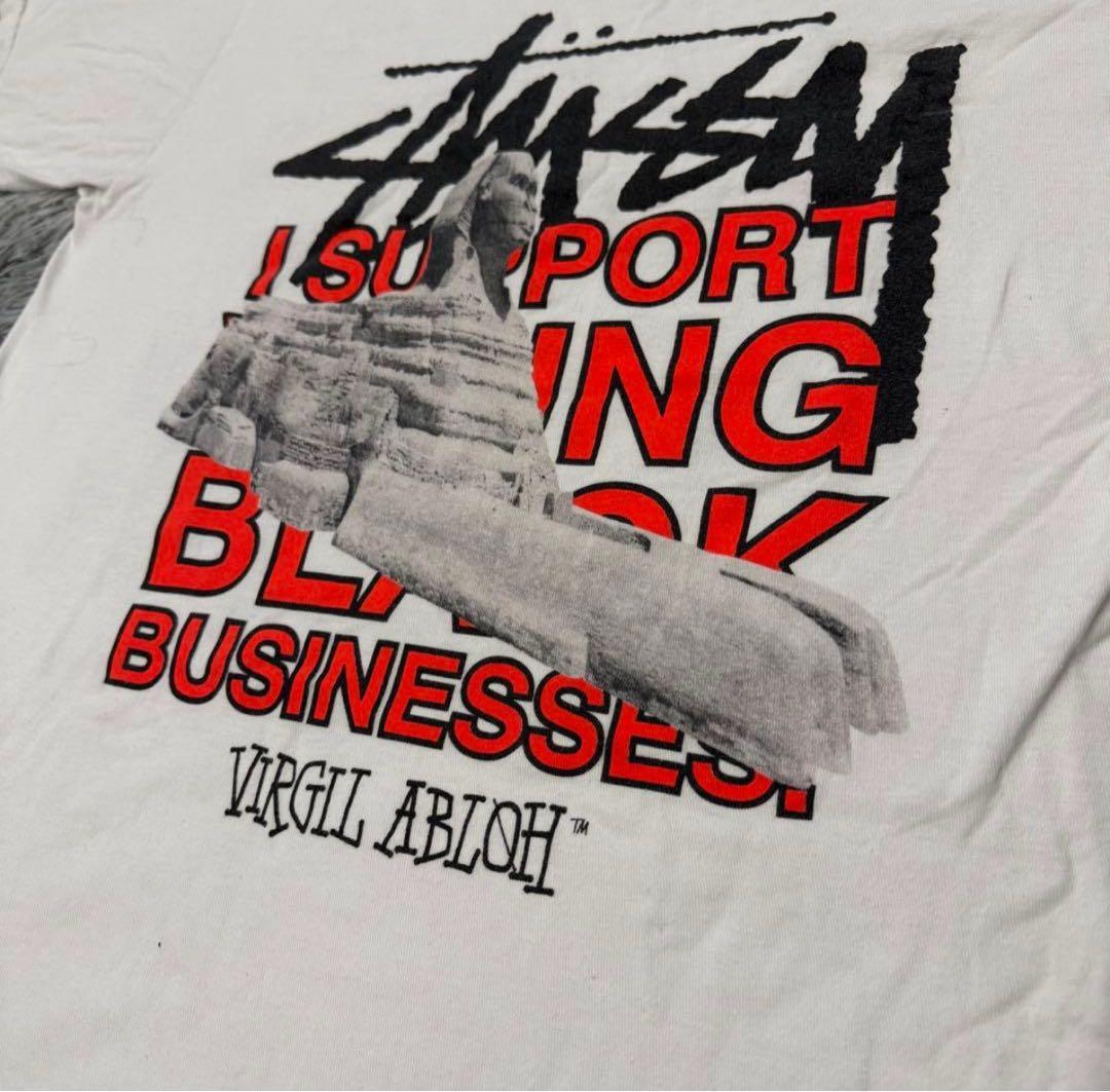 stussy ステューシー オフホワイト Off-White Tシャツ