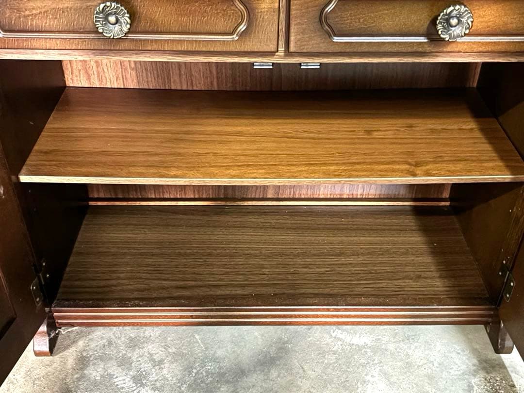 N3298 カリモク家具 コロニアル カントリー キャビネット