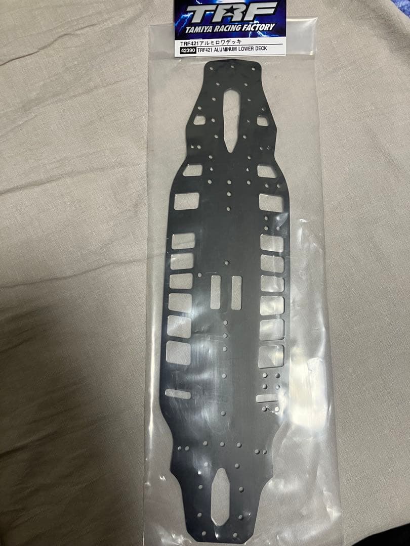 タミヤ ラジコン RCカー TRF421 アルミロワデッキ